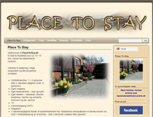 Tablet Screenshot of placetostay.dk